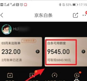 京东白条快捷提现指南