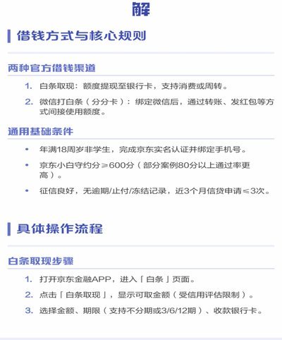 白条借款付款流程