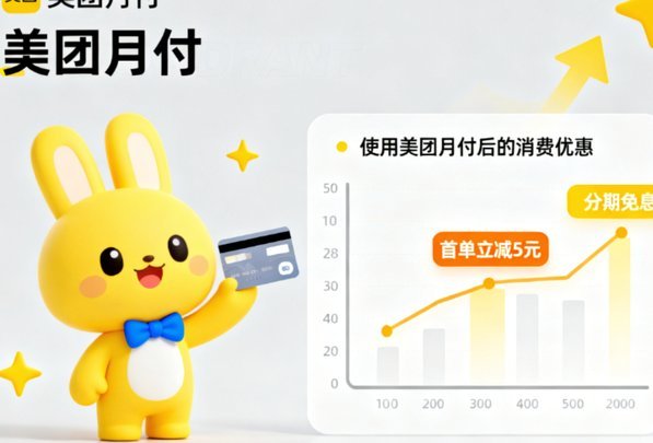 美团月付怎么收费